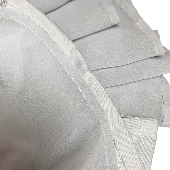 NWT Carli Bybel X Missguided silk pleated top maxi dress size 8 - Picture 9 of 14